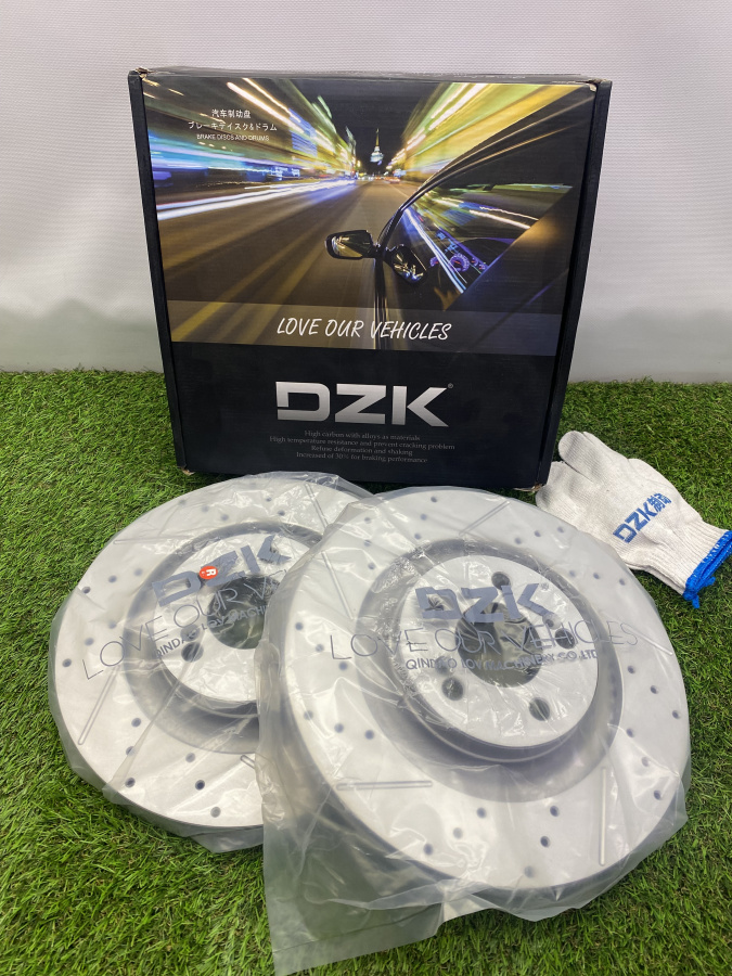 R/T flex DX …testsample Диски тормозные передние Dzk комплект 2шт с перфорацией DZK21909